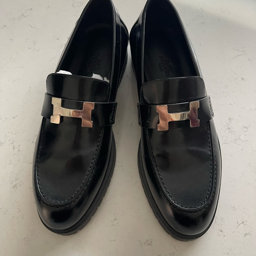 Hermes Faubourg loafer